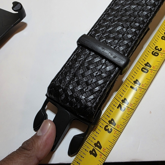 Uncle Mike's Mirage Outer Duty Belt Large 44 Inches Long Basket Weave Hook Loop - Picture 8 of 9